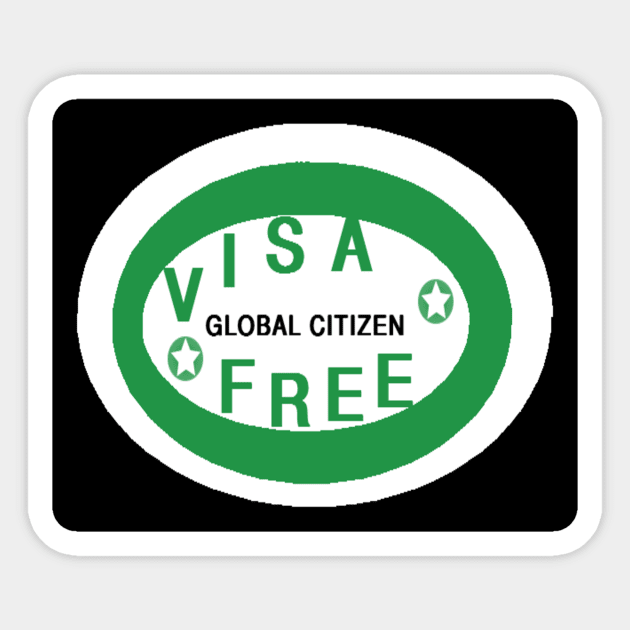 Global Citizen Visa Free Sticker by 2triadstore